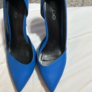 Aldo Women's Electric Blue Pointed Toe Pumps